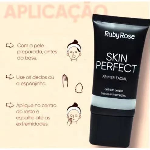 Primer Para Rosto Ruby Rose Studio Perfect Primer 25ml Hb-8086