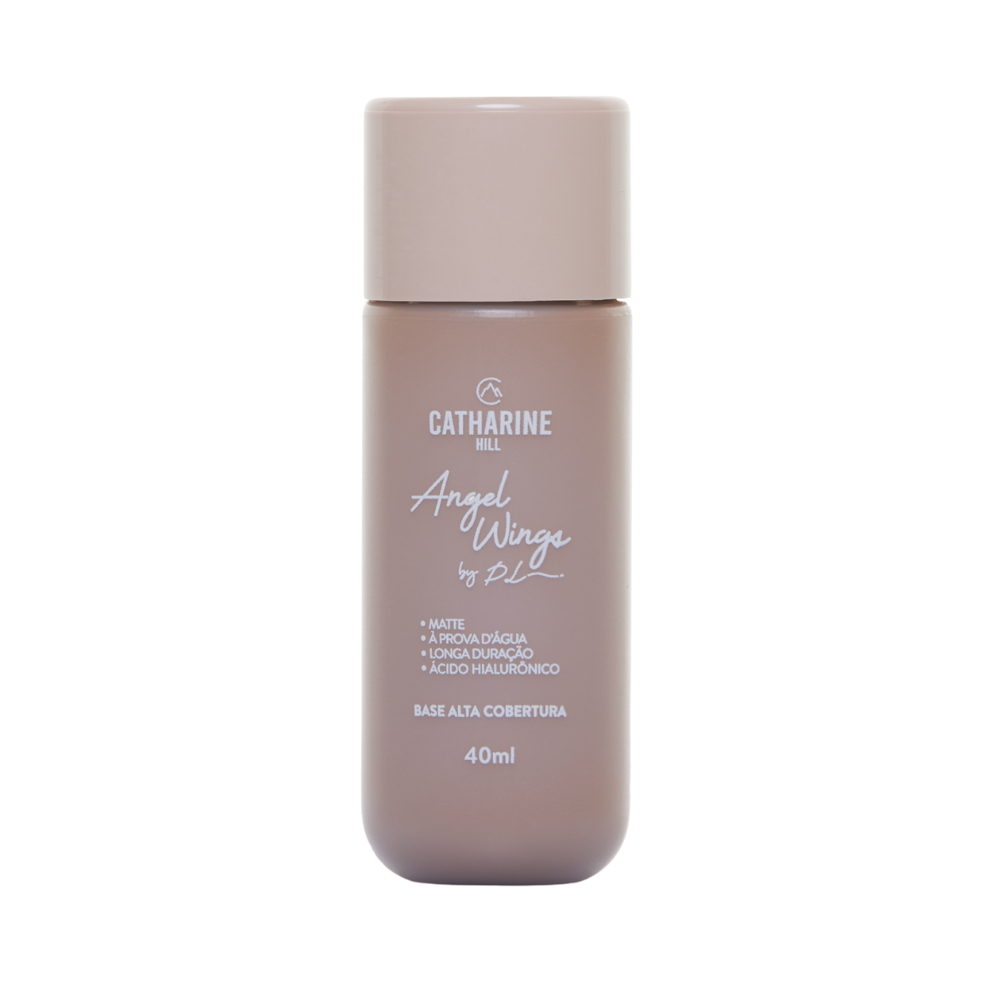 Base Líquida Alta Cobertura Pri Lessa Catharine Hill A Prova Dágua Matte 40ml