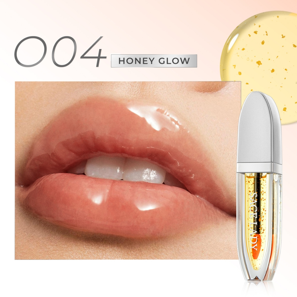 Óleo Labial Rico SACE LADY Batom Ocheal Water-Light Dudu Hidratante E Sem Manchas