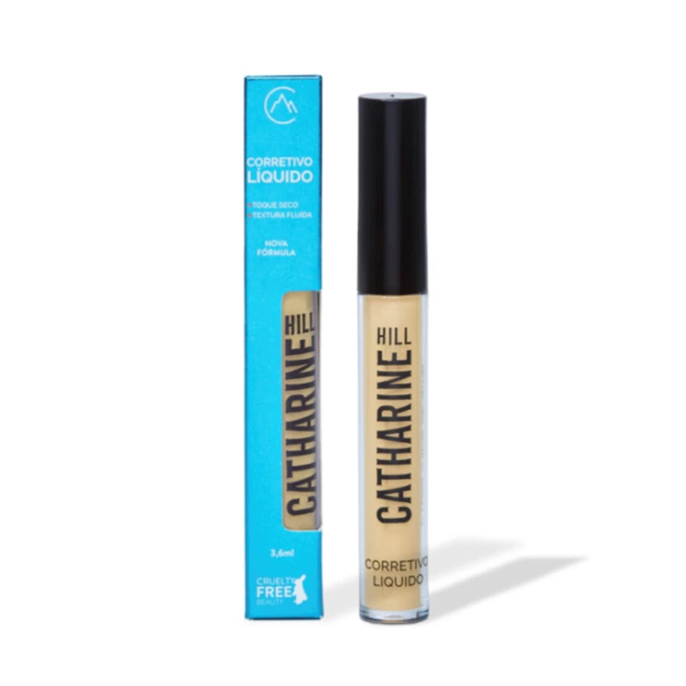 Corretivo Líquido Facial Média Cobertura Catharine Hill Matte Fluid Concealer