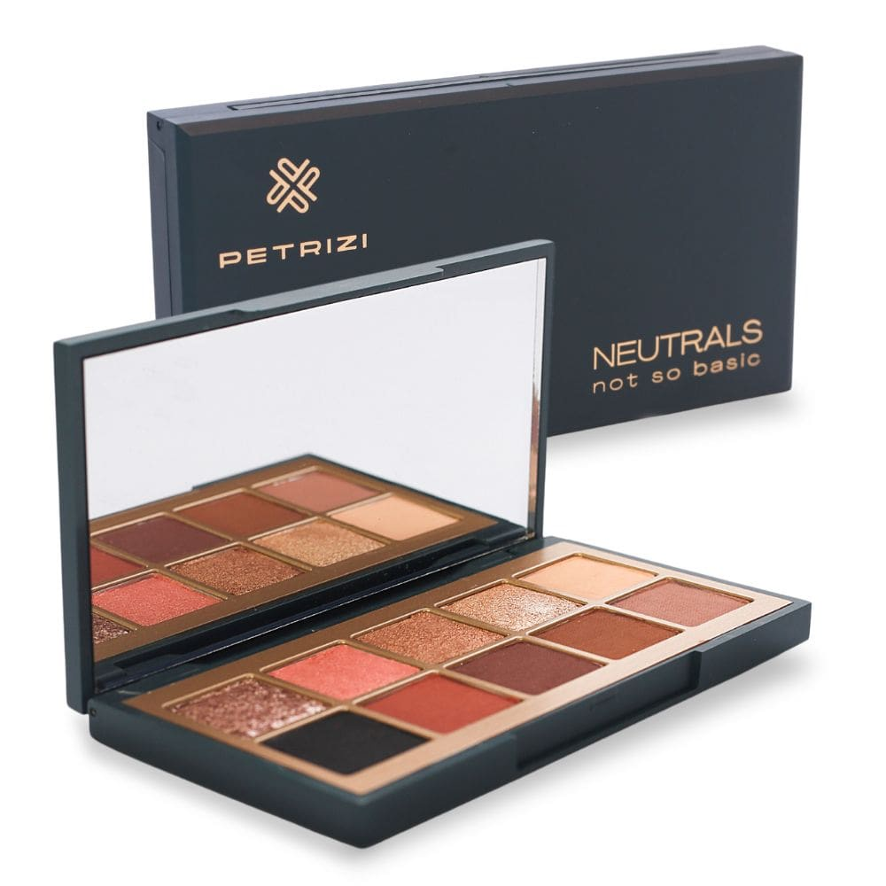 Paleta de Sombras Petrizi - Neutrals Not So Basic 12g