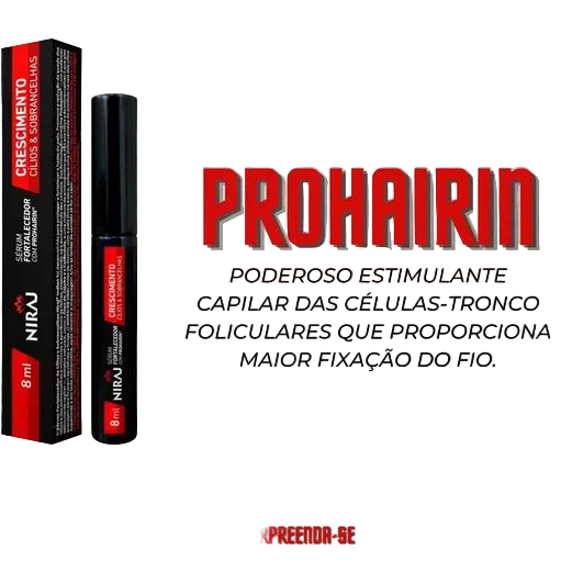 SERUM NIRAJ FORTALECIMENTO 8ML VERMELHO