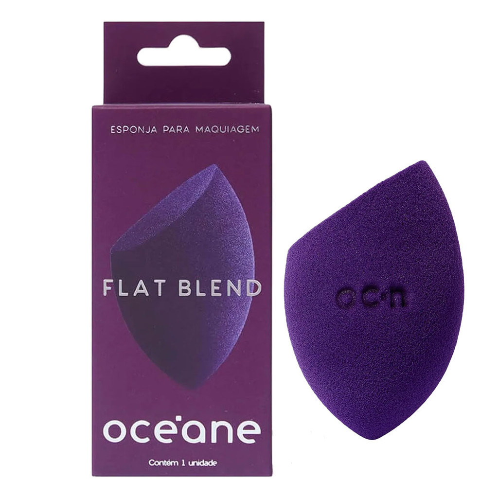 Esponja de Maquiagem Oceane Flat Blend