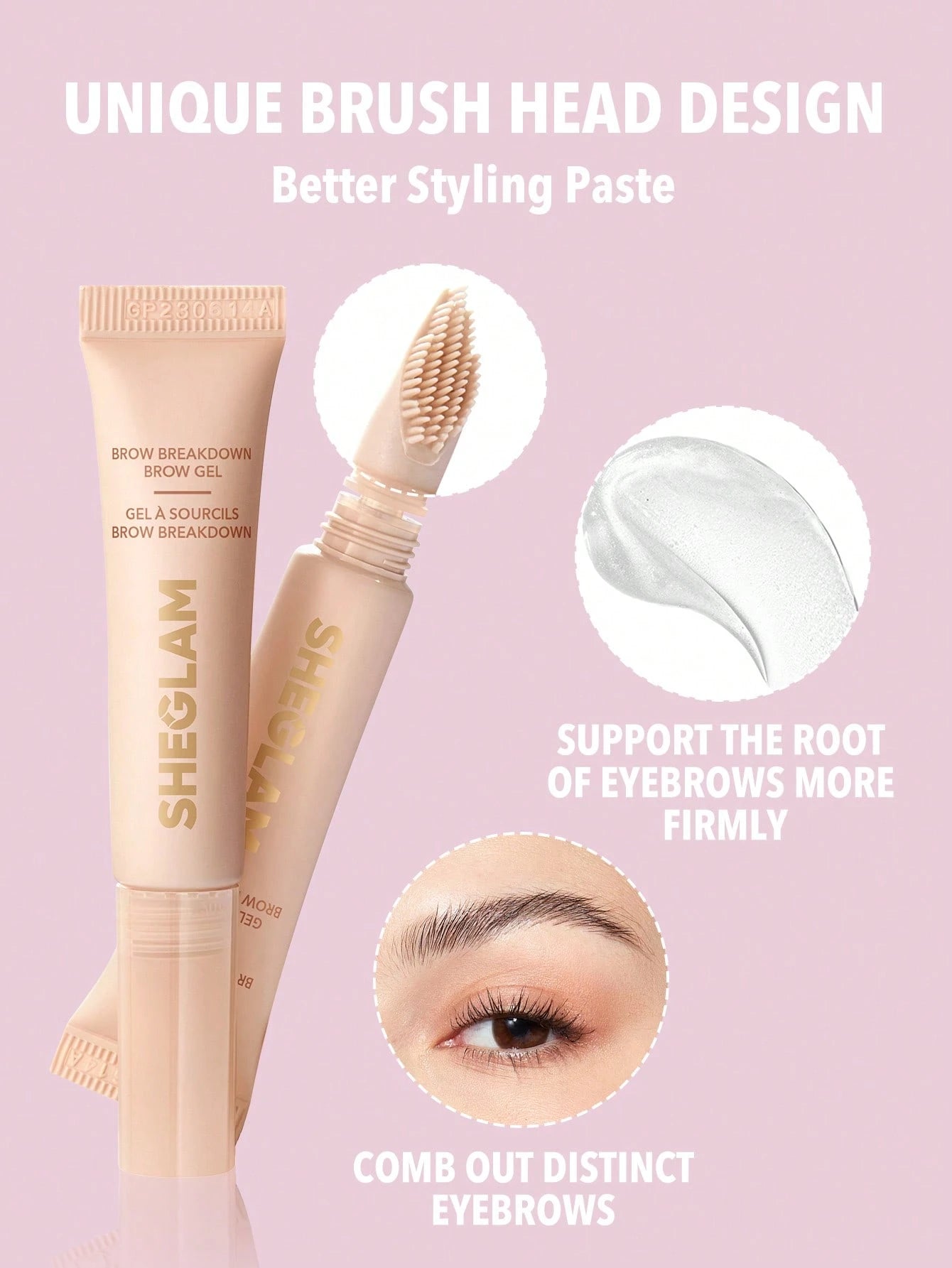 SHEGLAM Save Lt Gel Para Sobrancelha Laminada Marca Beleza Maquiagem Maquiagens CosméTico Para Mulheres E Garotas Perfeito Para Outono E Inverno Ideal Para Y2K Moda Elegante Adequado Para AniversáRio Dia Das MãEs Carnaval Prenda Festa De Pronto Melhor Cor