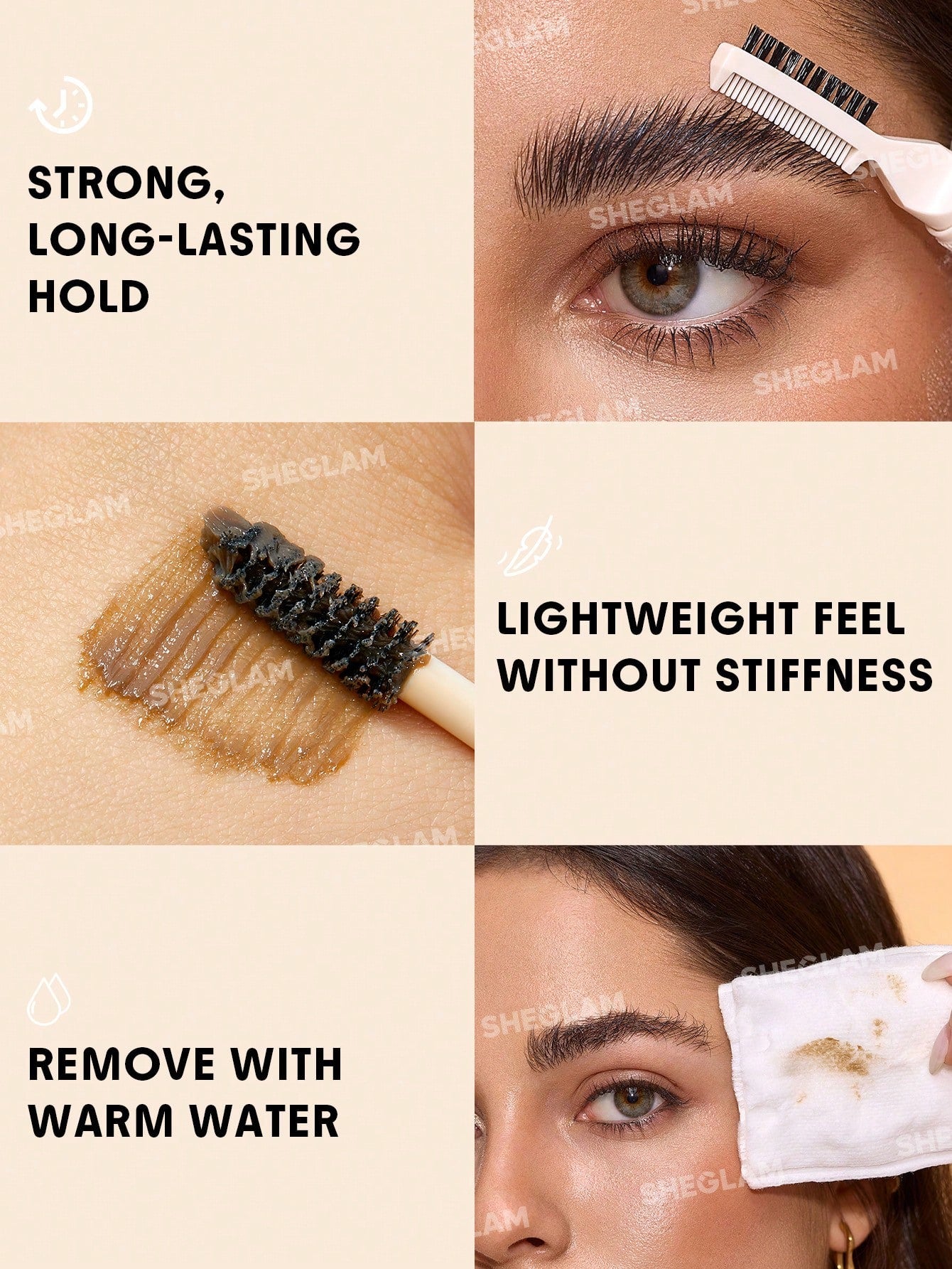 SHEGLAM Save Lt Gel Para Sobrancelha Laminada Marca Beleza Maquiagem Maquiagens CosméTico Para Mulheres E Garotas Perfeito Para Outono E Inverno Ideal Para Y2K Moda Elegante Adequado Para AniversáRio Dia Das MãEs Carnaval Prenda Festa De Pronto Melhor Cor