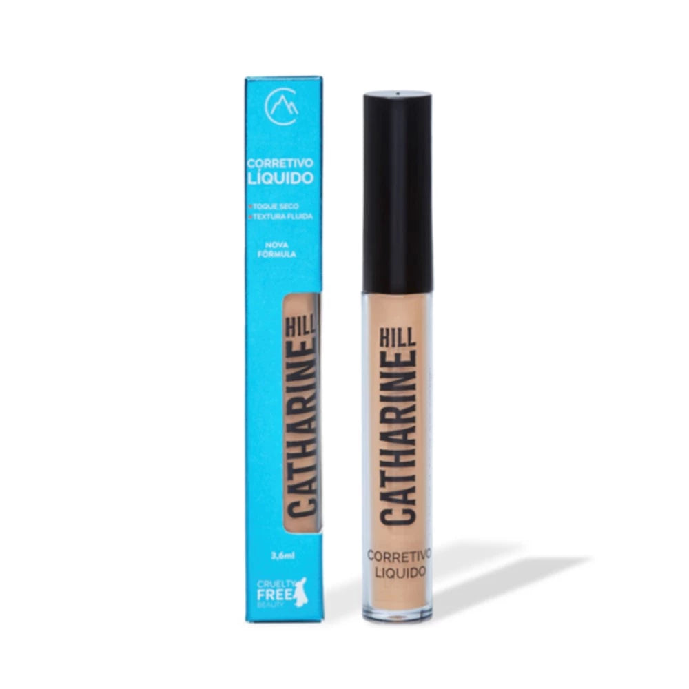 Corretivo Líquido Facial Média Cobertura Catharine Hill Matte Fluid Concealer
