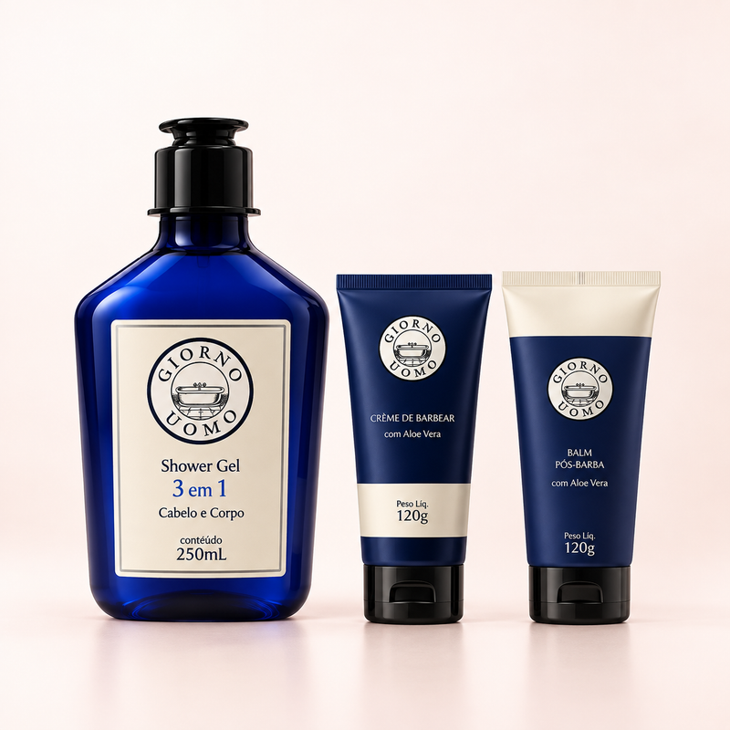 kit para barba Giorno Uomo