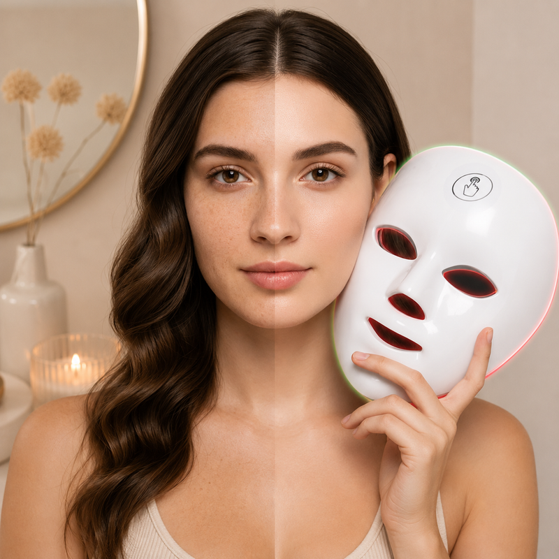 Máscara Facial LED Multicolor