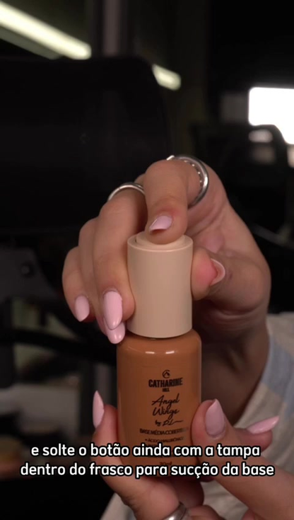 Base Líquida Chill Média Cobertura Pri Lessa Catharine Hill Vegana 30ml Angel Wings Matte