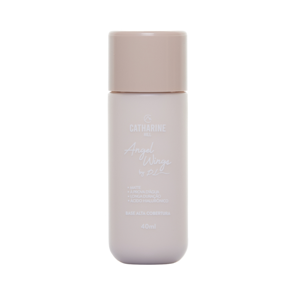 Base Líquida Alta Cobertura Pri Lessa Catharine Hill A Prova Dágua Matte 40ml