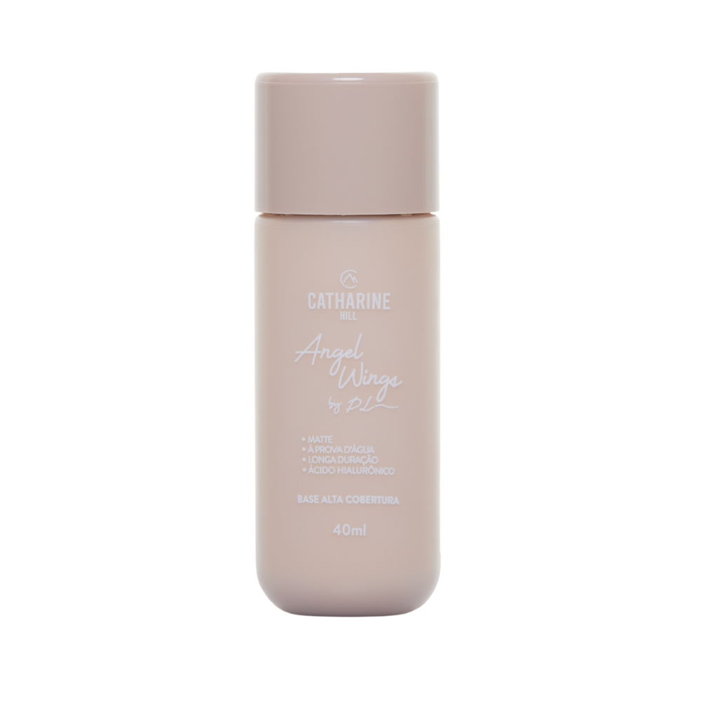 Base Líquida Alta Cobertura Pri Lessa Catharine Hill A Prova Dágua Matte 40ml