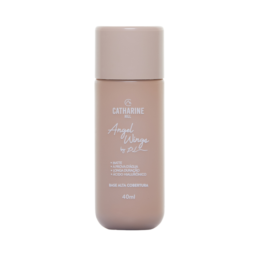 Base Líquida Alta Cobertura Pri Lessa Catharine Hill A Prova Dágua Matte 40ml