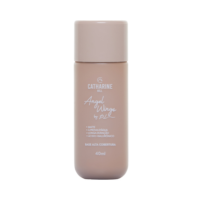 Base Líquida Alta Cobertura Pri Lessa Catharine Hill A Prova Dágua Matte 40ml