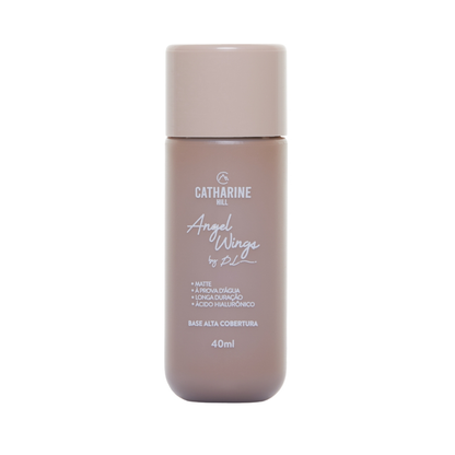 Base Líquida Alta Cobertura Pri Lessa Catharine Hill A Prova Dágua Matte 40ml