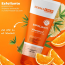 Skincare Vitamina C Dermachem serum clareador sabonete esfoliante mousse de limpeza