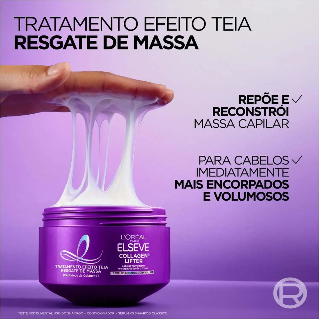 KIT ELSEVE COLÁGENO LIFTER SHAMPOO + COND + MÁSC + SÉRUM - 4 ITENS