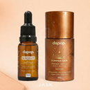 Kit Glow Dapop Primer Iluminador + Blindagem 3em1 Make Pro