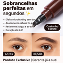 Caneta fio a fio para Sobrancelha e Barba À Prova D 'água Microblanding maquiagem