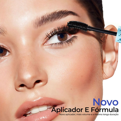 Boca Rosa Rímel Máscara de Cílios Volume Extremo | À Prova d’Água | Longa Duração | Fica Efeito Boneca