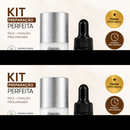 Kit Blindagem Poderosa de Maquiagem + Primer Facial Matificante Triple Effect Dapop