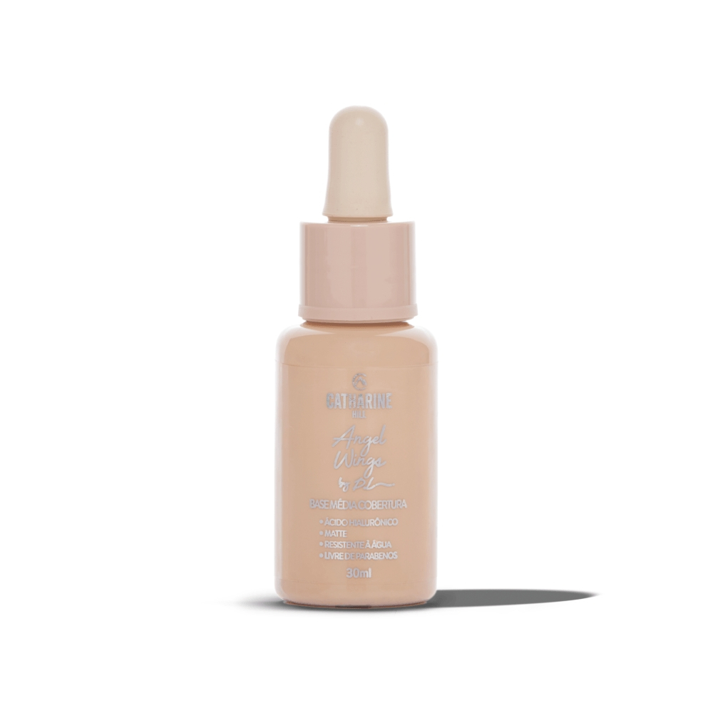 Base Líquida Chill Média Cobertura Pri Lessa Catharine Hill Vegana 30ml Angel Wings Matte