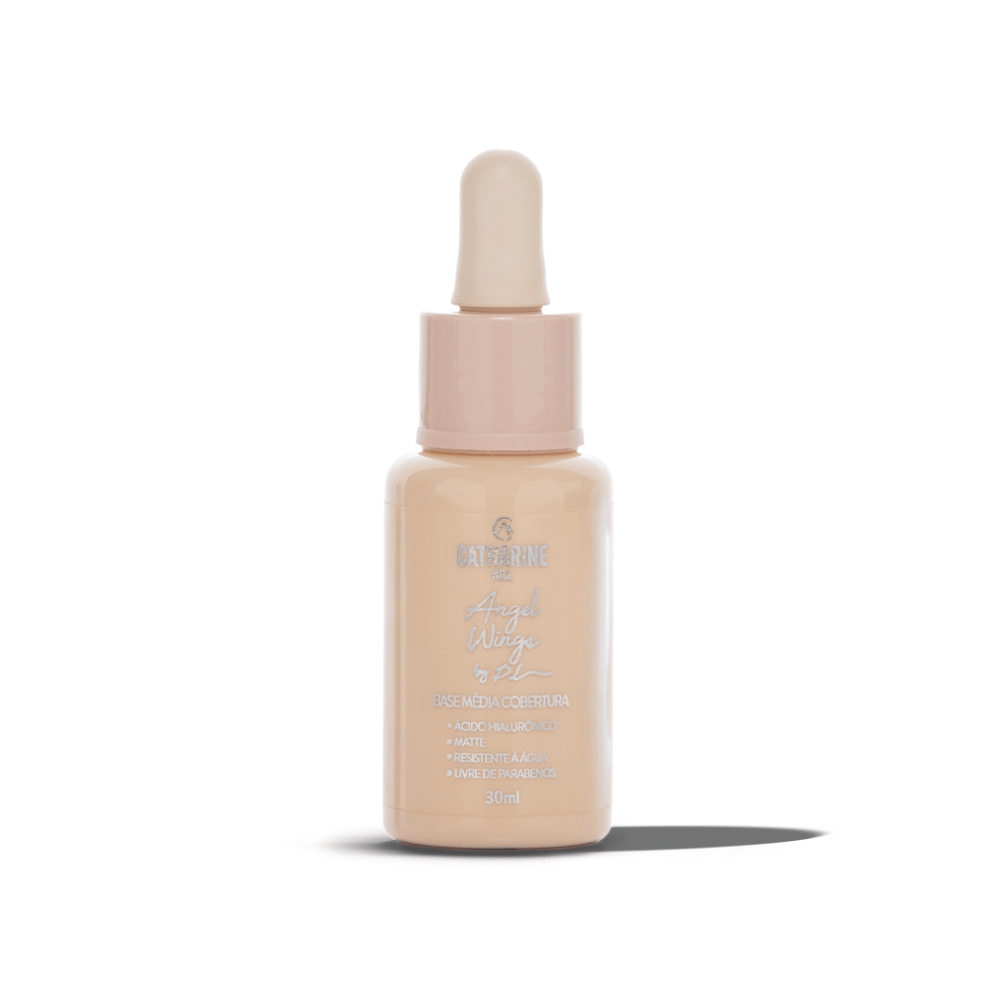 Base Líquida Chill Média Cobertura Pri Lessa Catharine Hill Vegana 30ml Angel Wings Matte