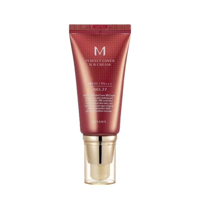 missha m perfect cover bb cream 20ml/50ml 13,21,23,25,27,29,31 spf42 pa+++
