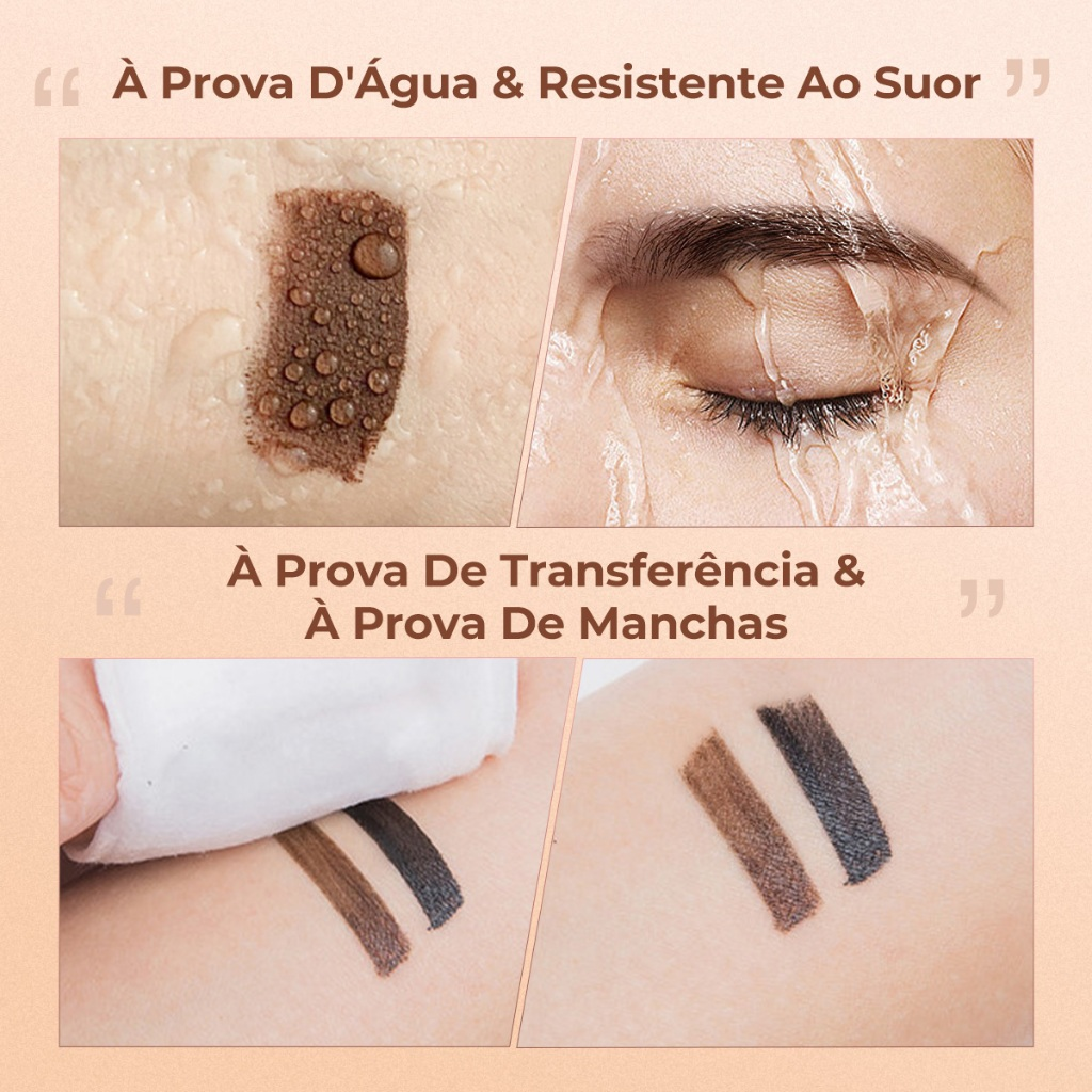 Creme para Sobrancelhas à Prova d'Água SACE LADY efeito tatuagem de longa duração