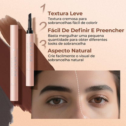 Creme para Sobrancelhas à Prova d'Água SACE LADY efeito tatuagem de longa duração