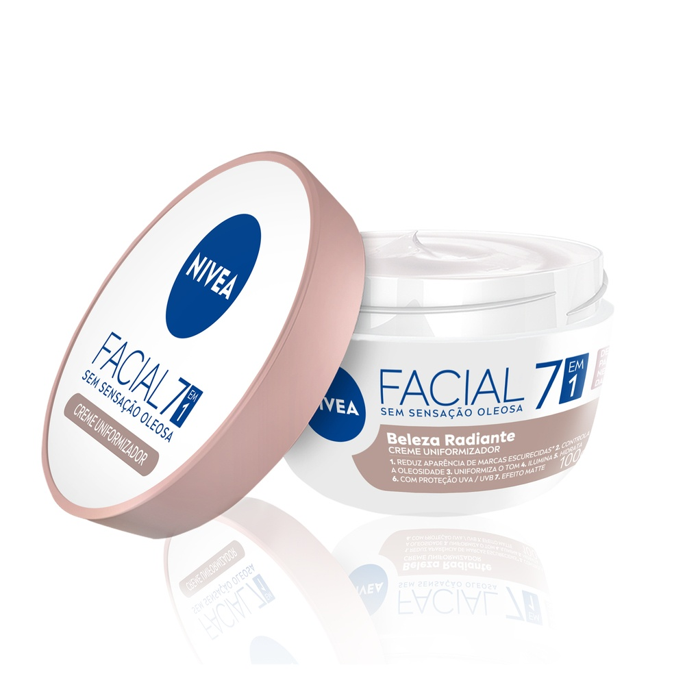 NIVEA - Creme Facial 100g - Antissinais - Nutritivo - Noturno - Gel Fresh - Lata 29g, 56g, 145g