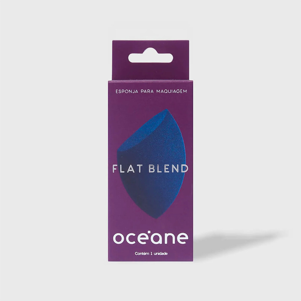 Esponja de Maquiagem Oceane Flat Blend
