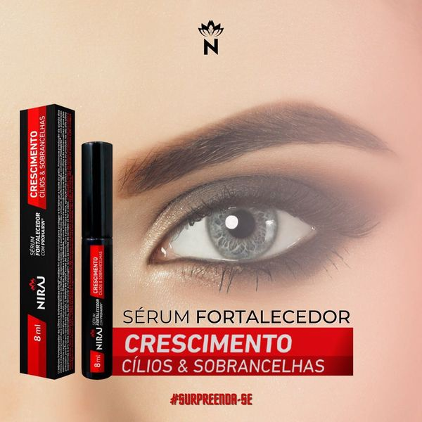 SERUM NIRAJ FORTALECIMENTO 8ML VERMELHO