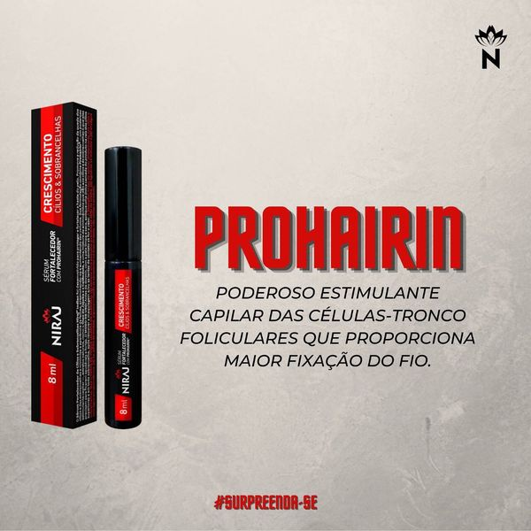 SERUM NIRAJ FORTALECIMENTO 8ML VERMELHO