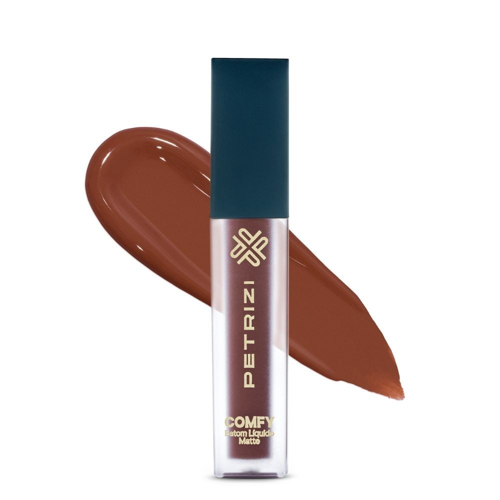 Batom Líquido Comfy Petrizi Canela 4,5ml