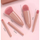Kit 5 de pincéis Para maquiagem Com espelho super sofisticado