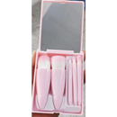Kit 5 de pincéis Para maquiagem Com espelho super sofisticado
