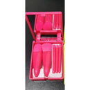 Kit 5 de pincéis Para maquiagem Com espelho super sofisticado