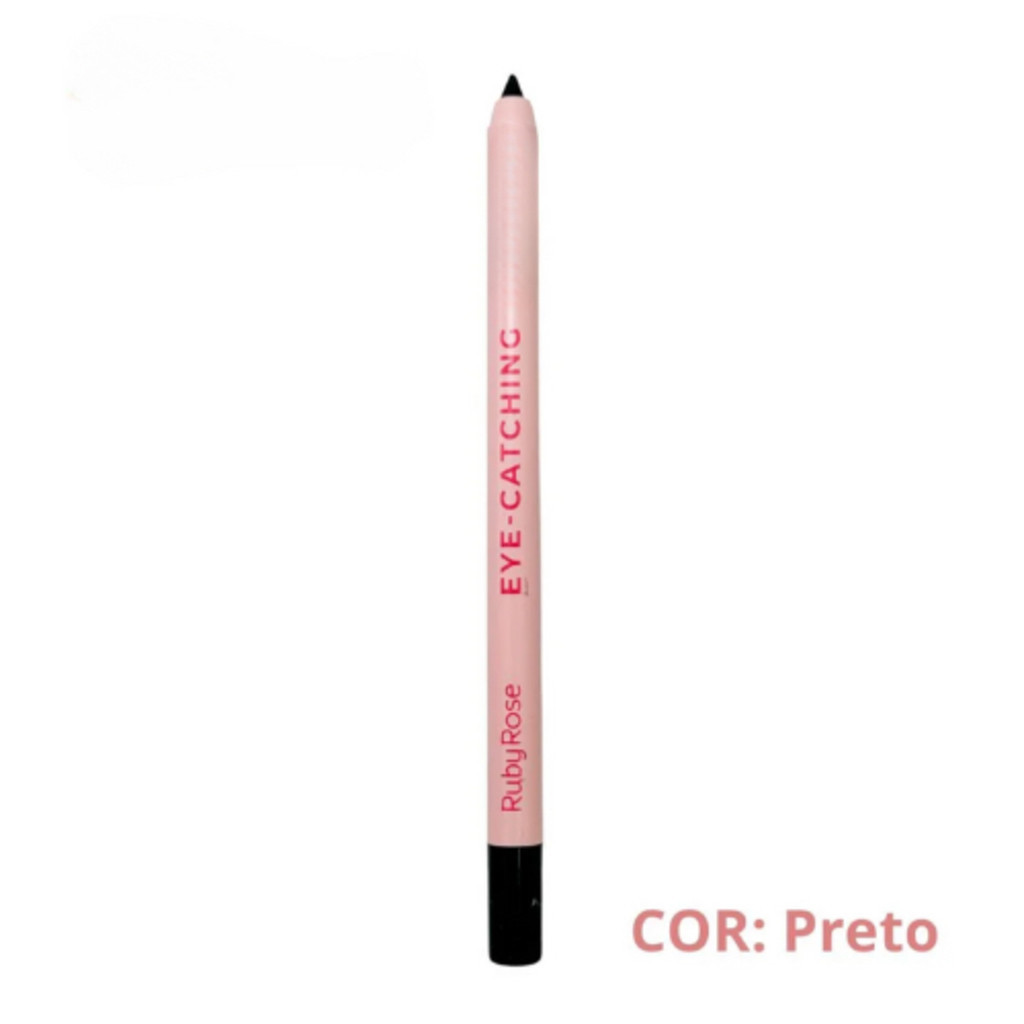 Ruby Rose Lápis de Olho Eye Catching (Preto) | Definição e Precisão