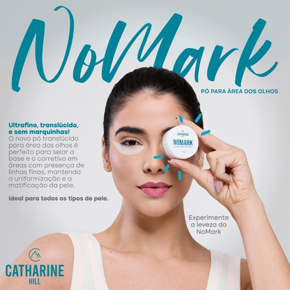 Pó Translúcido Para Olhos Nomark Catharine Hill Ultrafino Aveludado