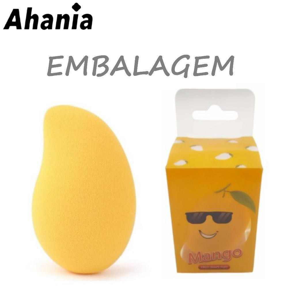 Esponjas Formato De Manga para Maquiagem, Multifuncional Base, Pó, Contorno, Corretivo