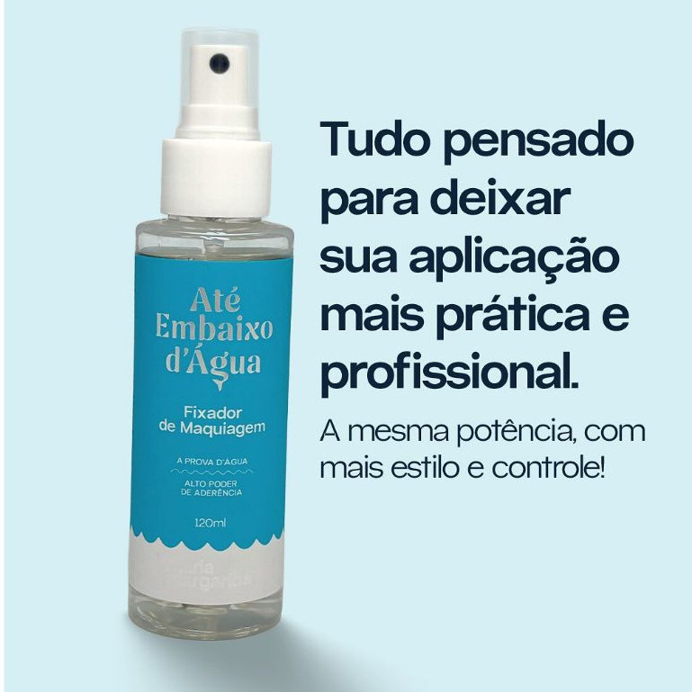 Fixador de Maquiagem à Prova D'Água Até Embaixo D'Água Maria Margarida