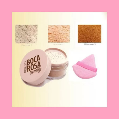 Boca Rosa Pó Translúcido Facial Solto By Payot + 1 Esponja Triangular Promoção