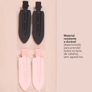 Kit Acessórios para Make – Presilha de Cabelo Rosa + Mini Esponja Océane Edition (2 Produtos)
