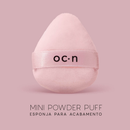 Kit Acessórios para Make – Presilha de Cabelo Rosa + Mini Esponja Océane Edition (2 Produtos)