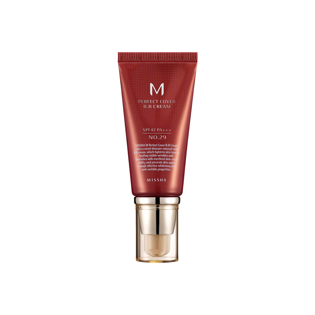 missha m perfect cover bb cream 20ml/50ml 13,21,23,25,27,29,31 spf42 pa+++