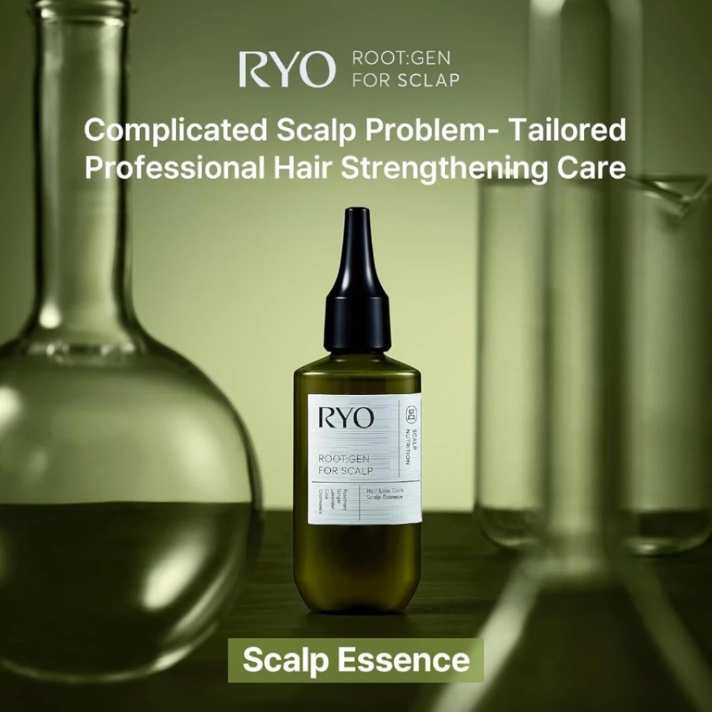 RYO Rootgen scalp essence 80ml – Cuidado Da Vitalidade Do Couro Cabeludo | Essência , Fortalecedor De Raiz
