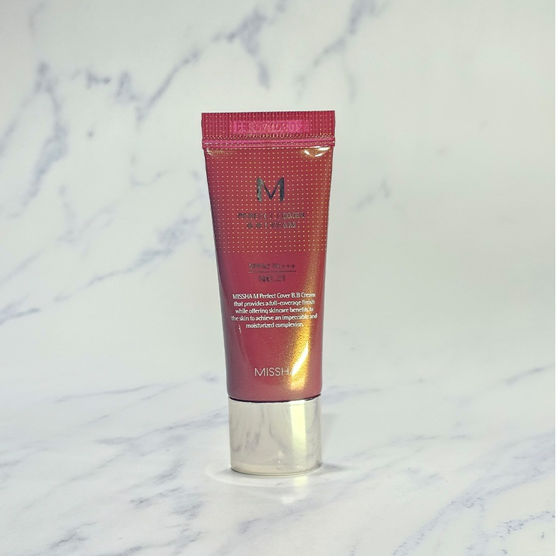 missha m perfect cover bb cream 20ml/50ml 13,21,23,25,27,29,31 spf42 pa+++